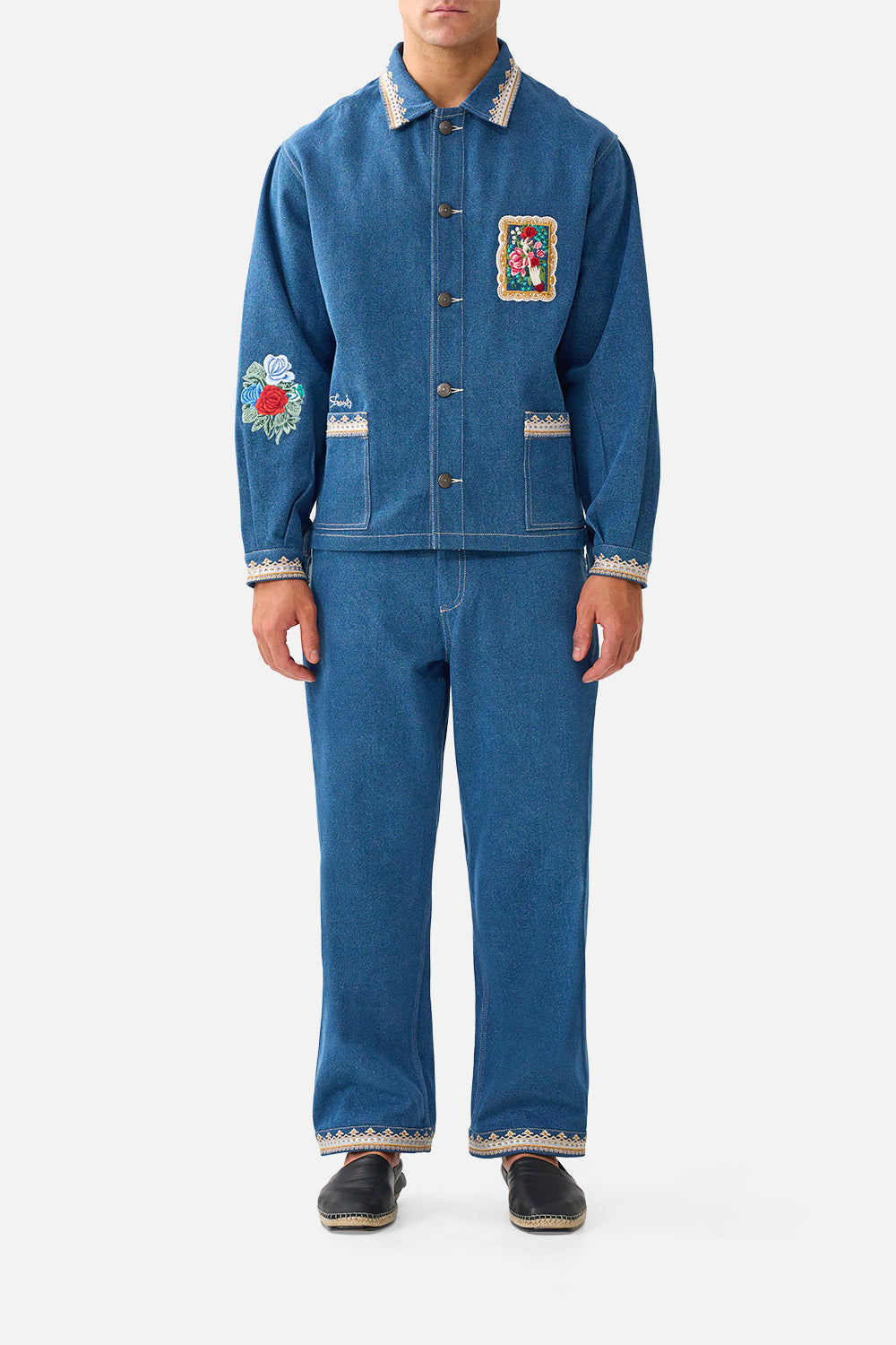 The CAMILLA STRAIGHT LEG WORK PANT VERSES IN VINTAGEVERSES IN VINTAGE