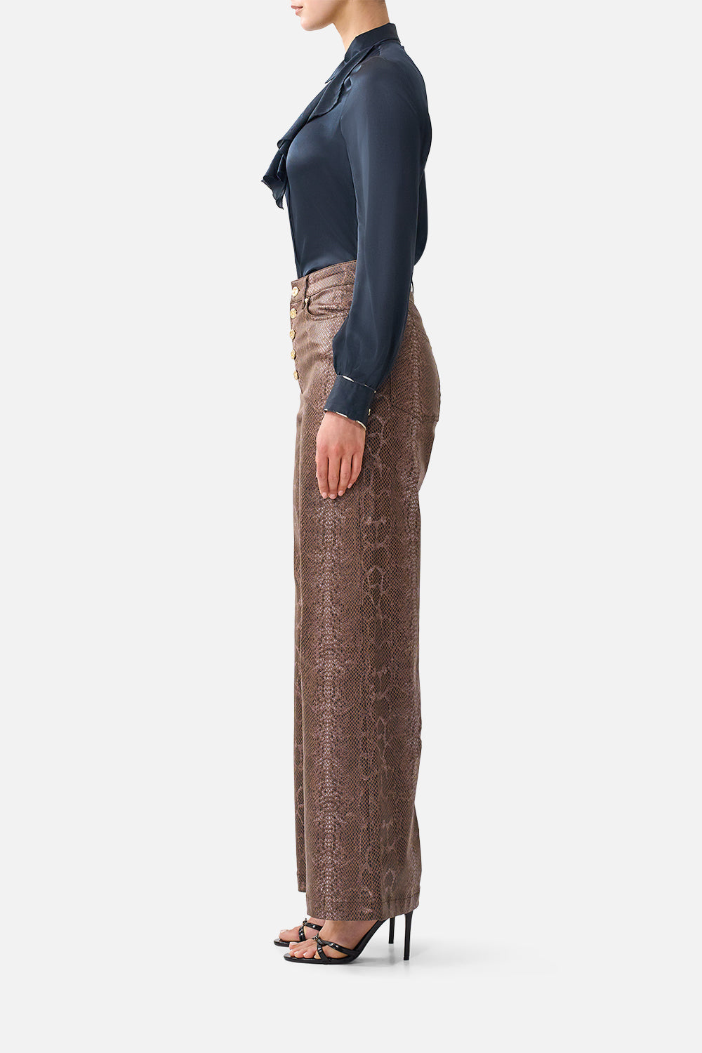 The CAMILLA JENNA HIGH WAISTED FLARE DENIM
