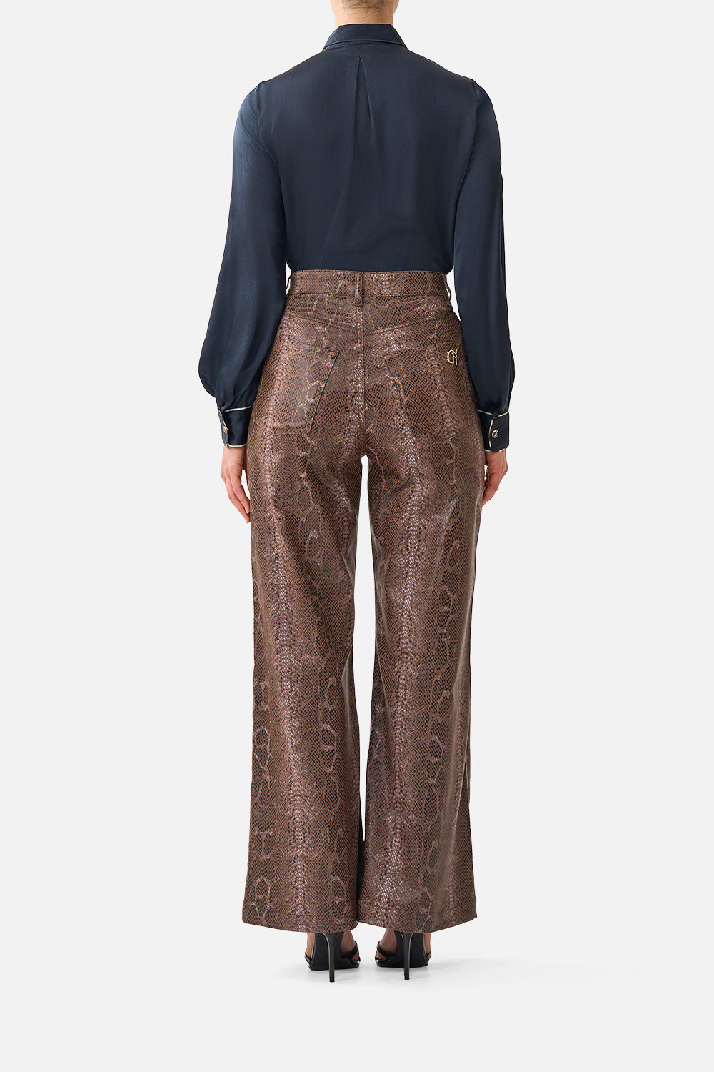 The CAMILLA JENNA HIGH WAISTED FLARE DENIM