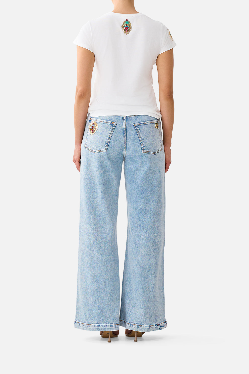 JENNA HIGH WAISTED FLARE DENIM