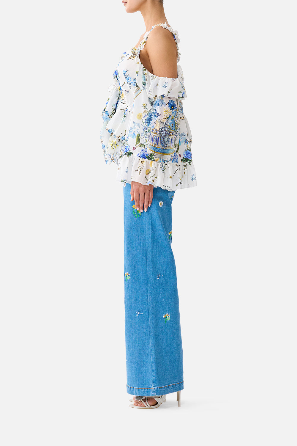 JENNA HIGH WAISTED FLARE DENIM
