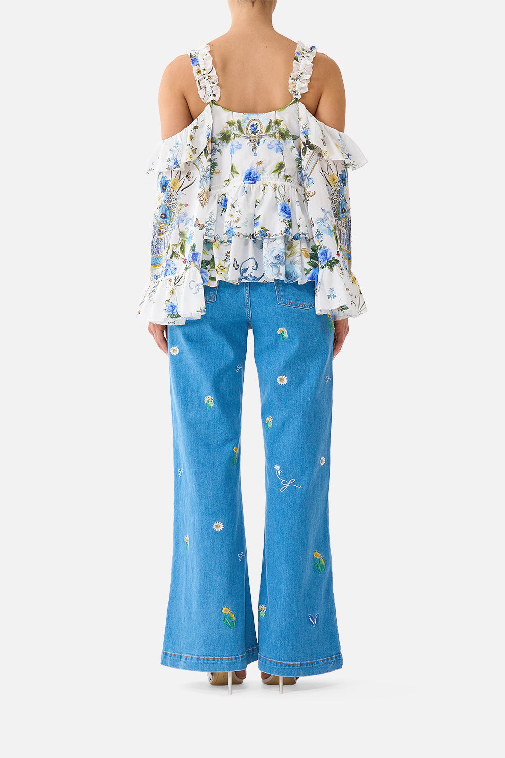 JENNA HIGH WAISTED FLARE DENIM
