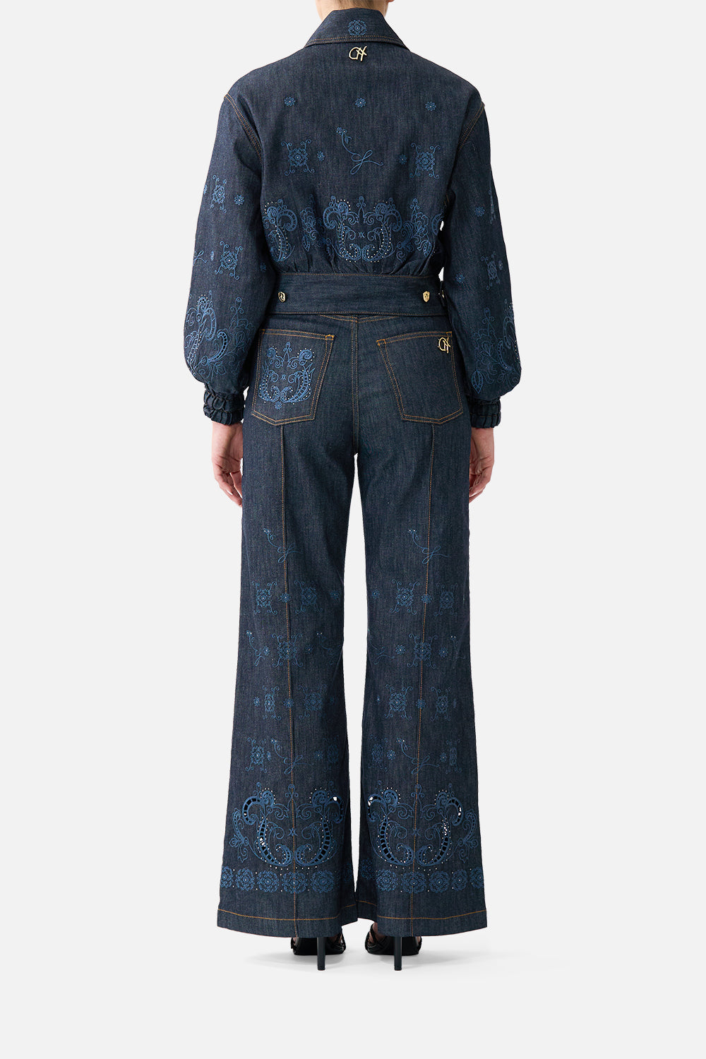 JENNA HIGH WAISTED FLARE DENIM
