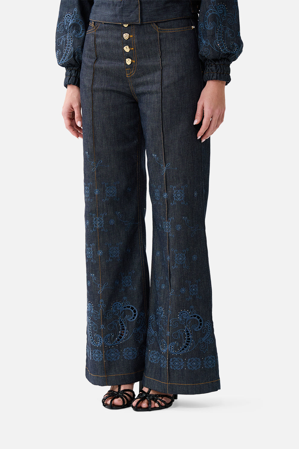JENNA HIGH WAISTED FLARE DENIM
