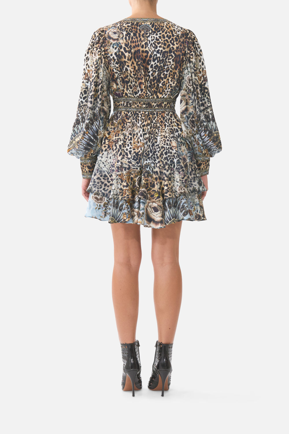 BUTTON FRONT FRILL DRESS FIESTA, SIESTA, REPEAT