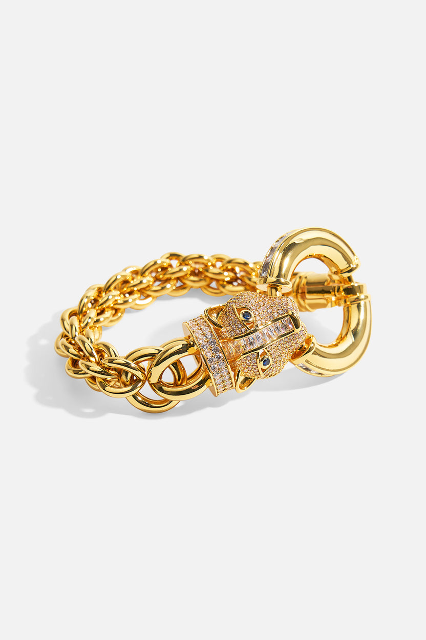 The Gold Savage Beauty Chain Bracelet | CAMILLA AU – CAMILLA