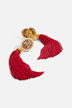 MY CAMEO ROMEO TASSEL EARRINGS GOLD