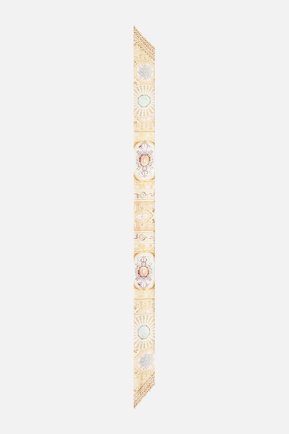 The CAMILLA Skinny Neck Scarf in our A Beloved Boudoir print.