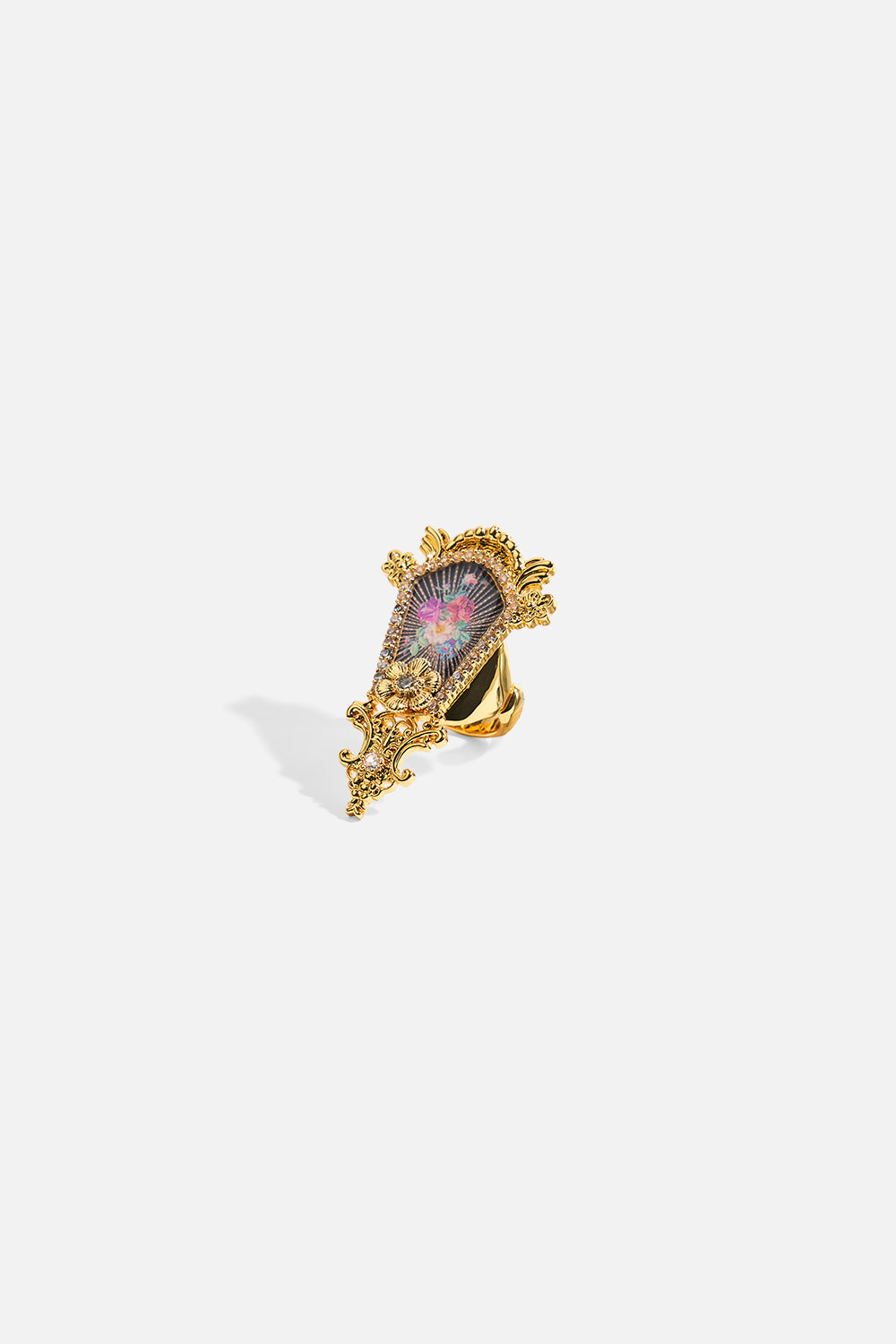 The CAMILLA MY CAMEO ROMEO STATEMENT RING GOLDGOLD