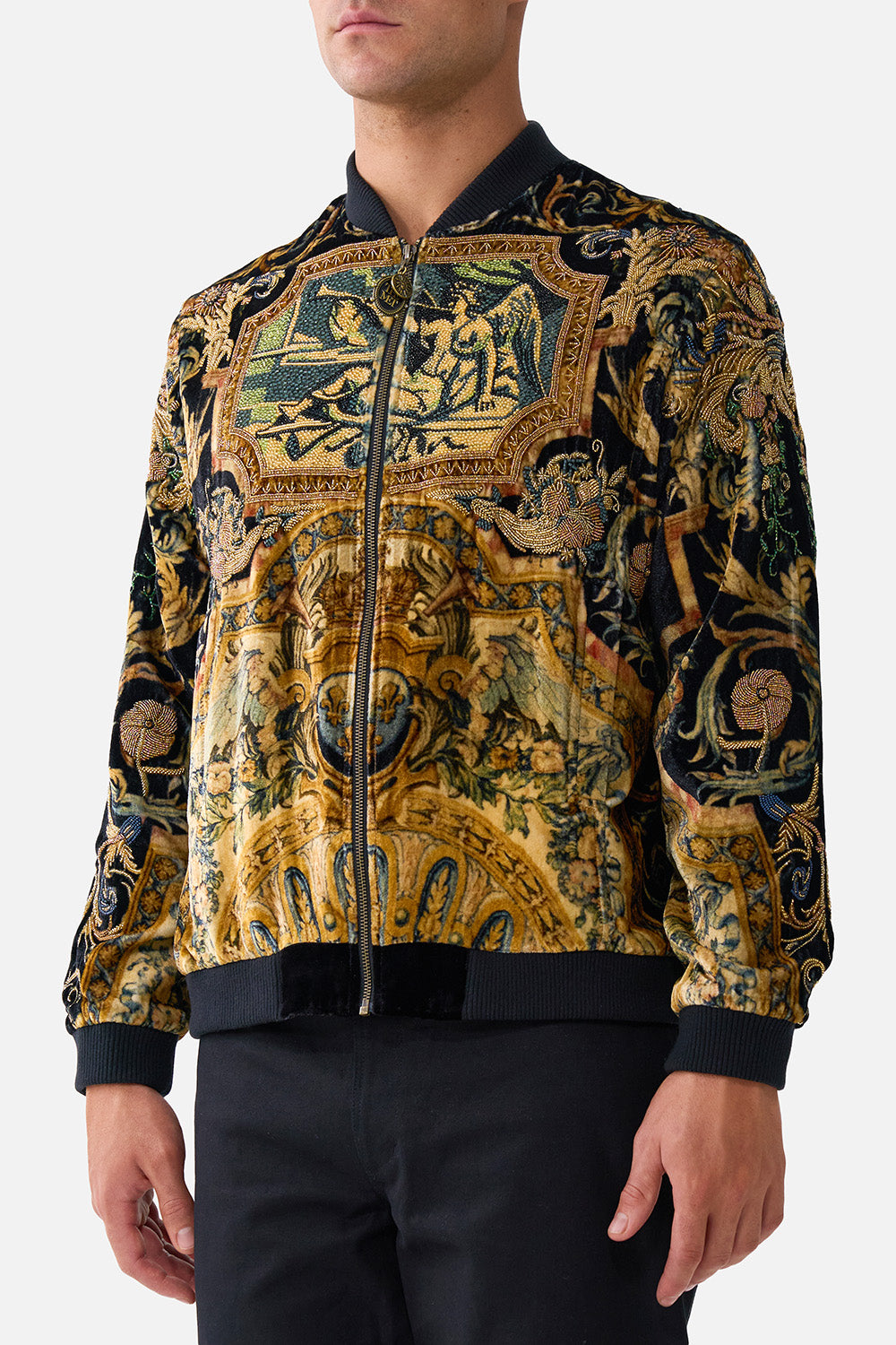 ZIP THROUGH BOMBER JACKET MUSEUM MEMOIRS