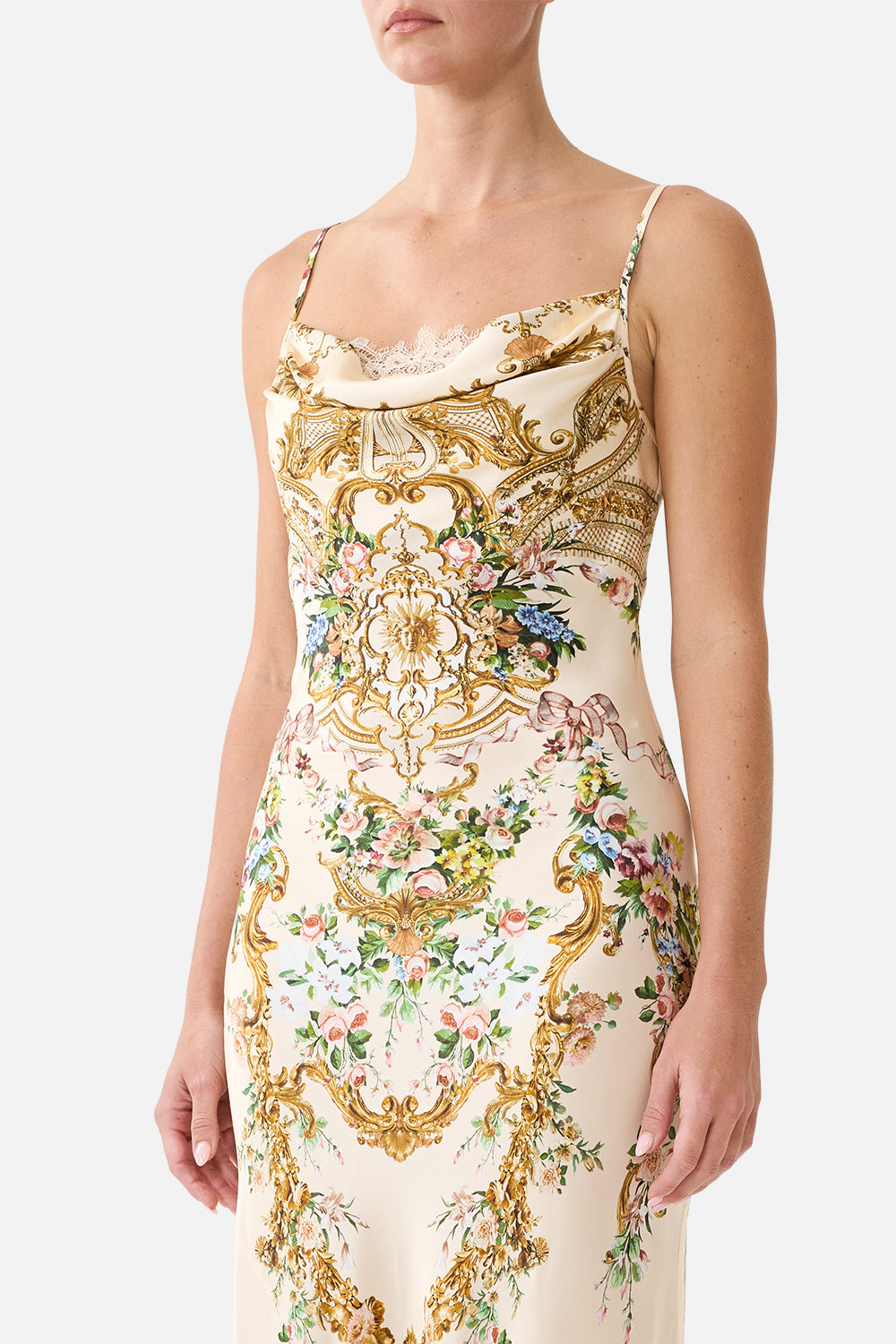 COWL NECK SLIP DRESS A CERTAIN JE NE SAIS QUOI