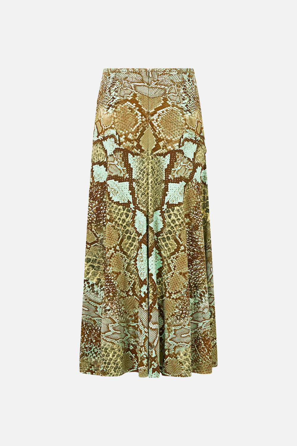 FLARED HEM JERSEY SKIRT MY SWEET SERPENTINE