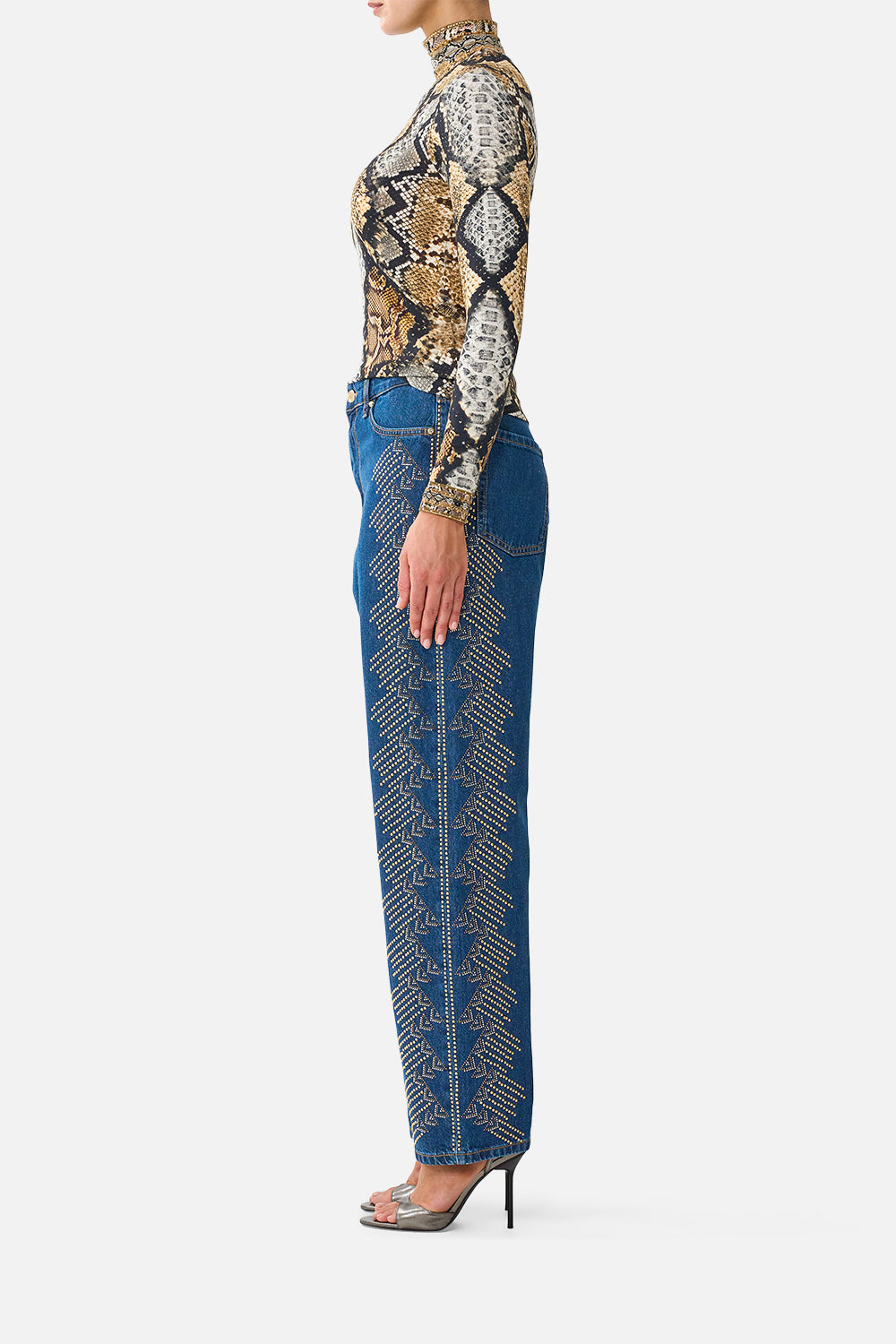 JERSEY TURTLENECK ANIMALIA HEIRLOOMS