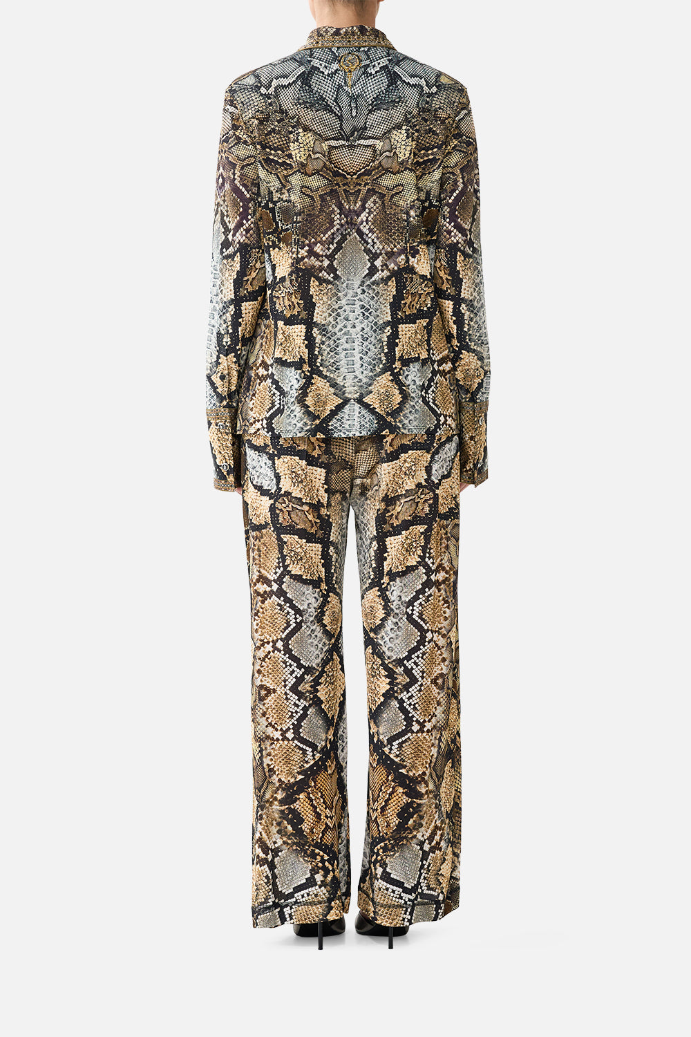 JERSEY RELAXED TROUSER WITH FLY FRONT ANIMALIA HEIRLOOMS