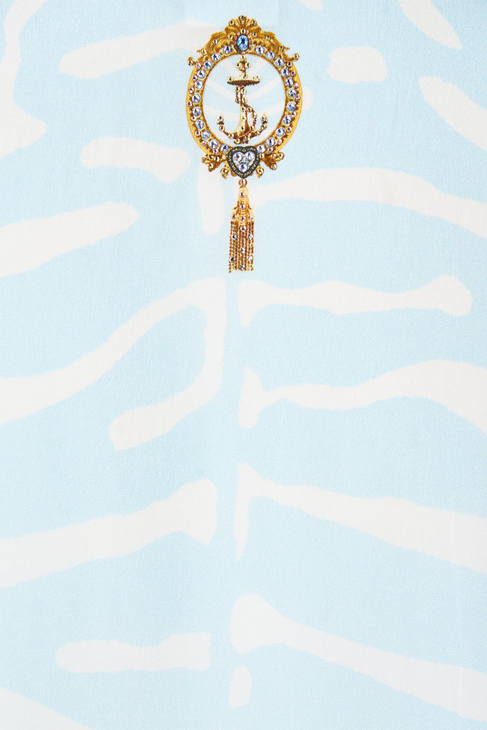 SHORT LACE UP KAFTAN SPIRIT OF STRIPES