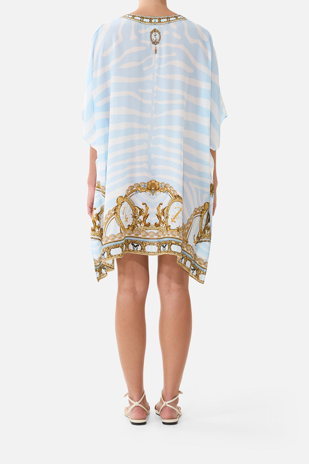 SHORT LACE UP KAFTAN SPIRIT OF STRIPES