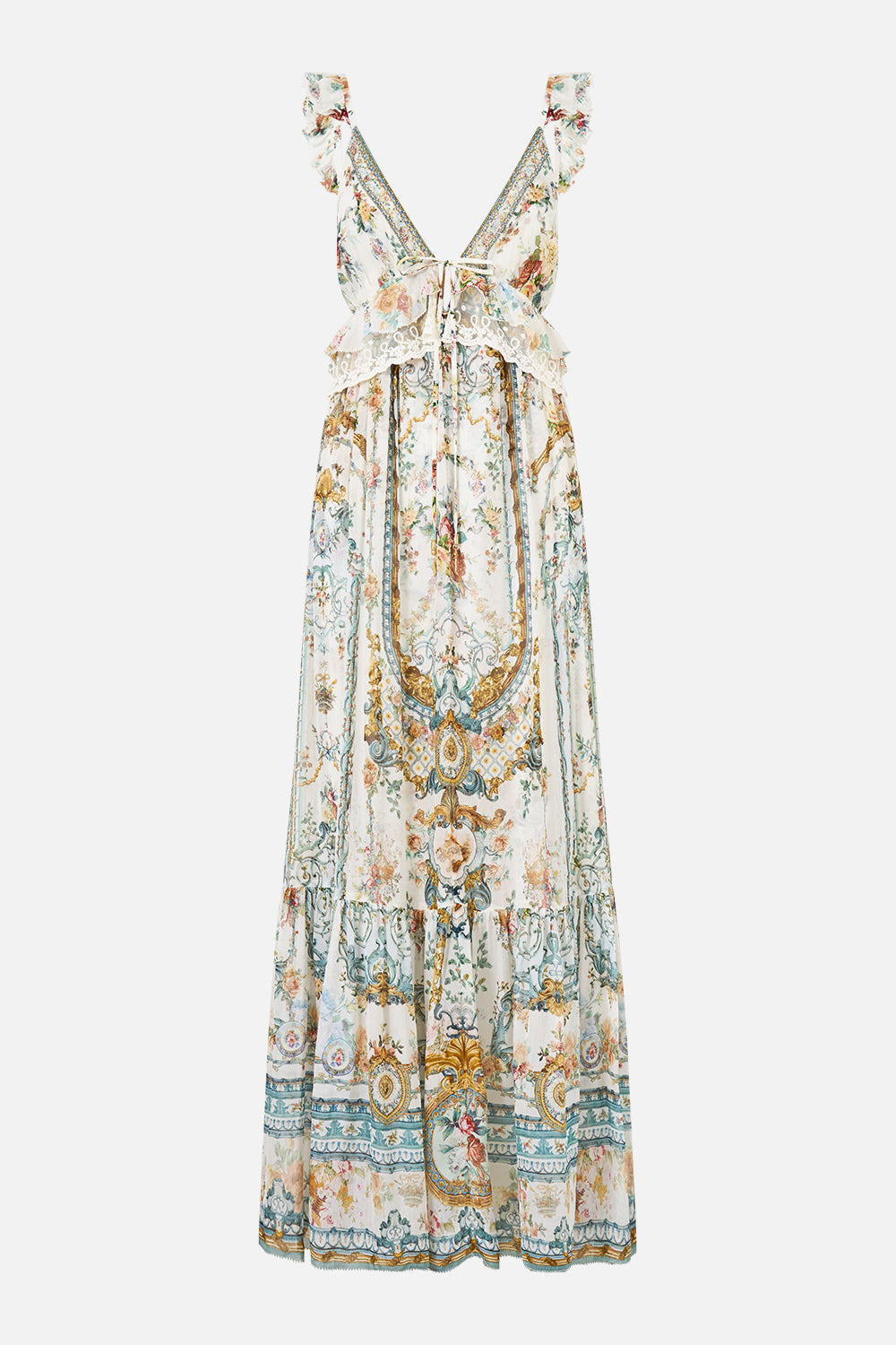 FRILL BRALETTE LONG DRESS BALLAD OF THE BIBLIOTHÈQUE