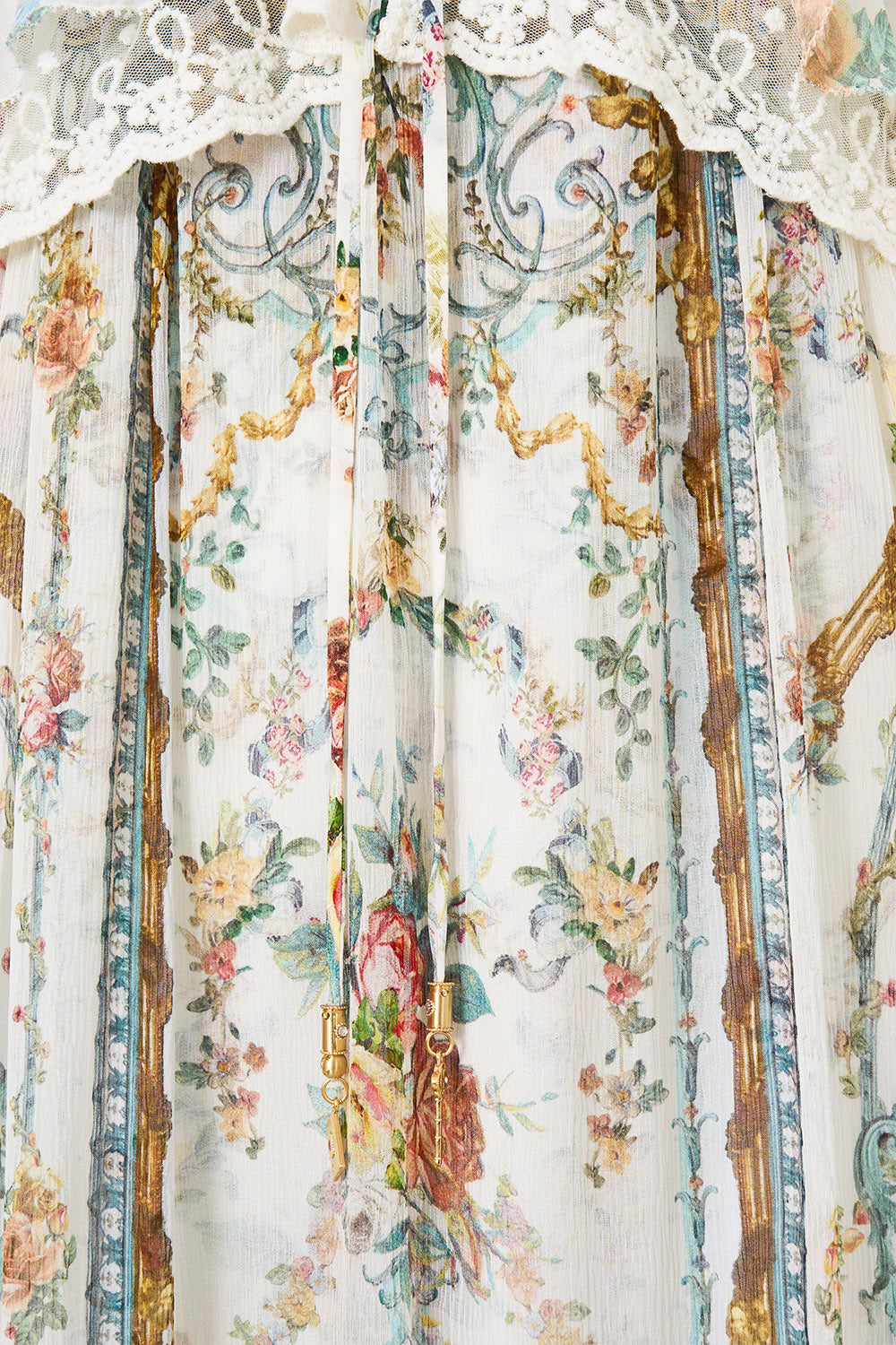 FRILL BRALETTE LONG DRESS BALLAD OF THE BIBLIOTHÈQUE