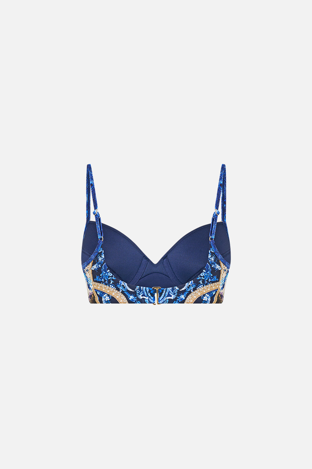 SWEETHEART NECK UNDERWIRE MOULDED BIKINI TOP SWEET SACRÉ BLEU