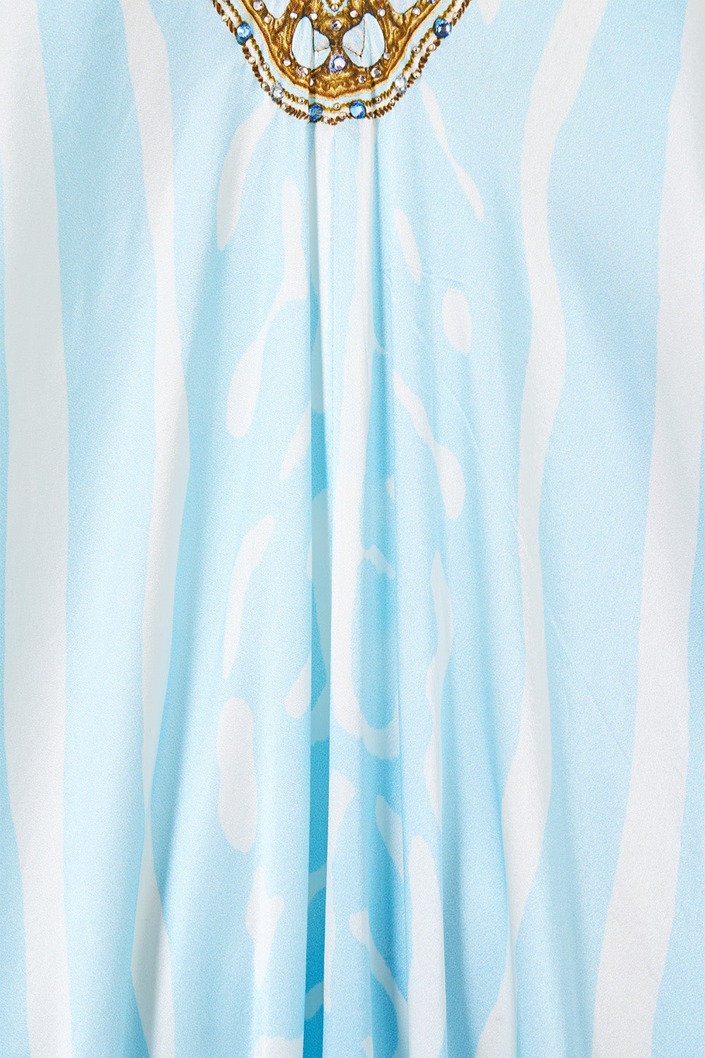 LONG DRAPED KAFTAN SPIRIT OF STRIPES