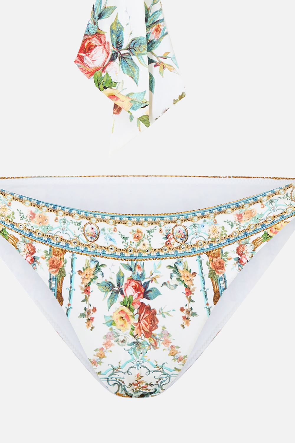 SOFT THICK TIE TRI BIKINI SET BALLAD OF THE BIBLIOTHÈQUE
