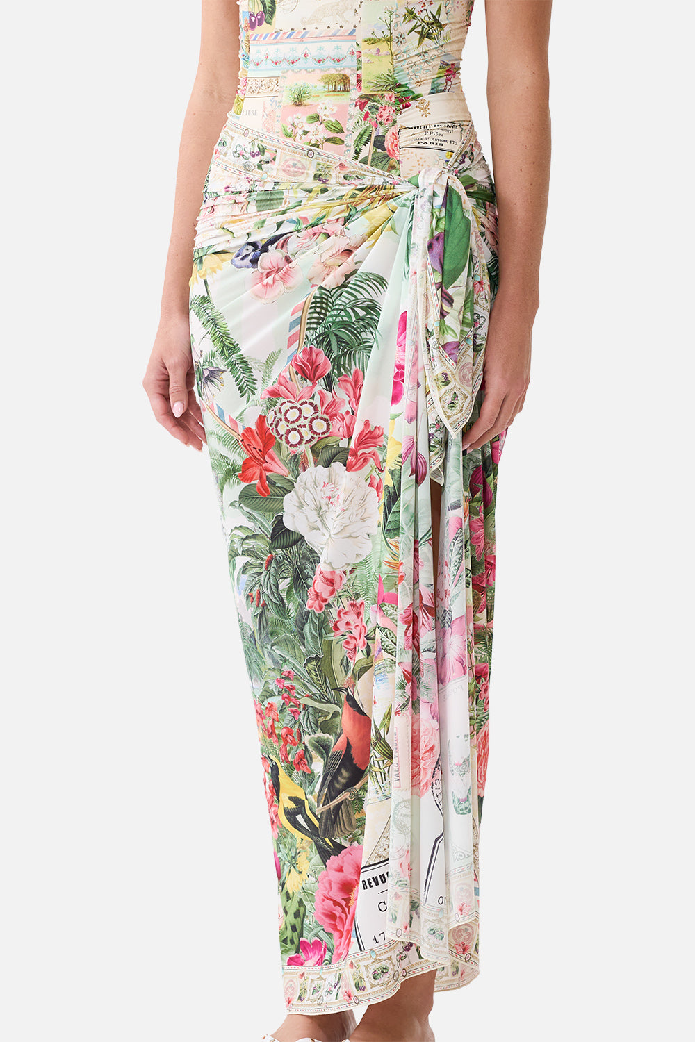 MULTI WEAR LONG SARONG LA BELLE BOTANIQUE
