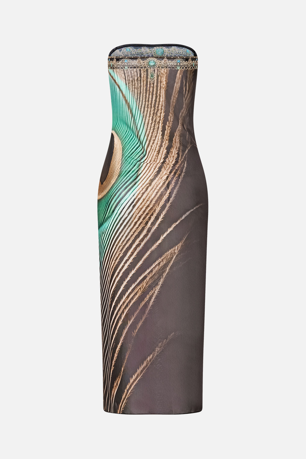 TUBE BEACH MIDI DRESS A WINK TO THE WILD