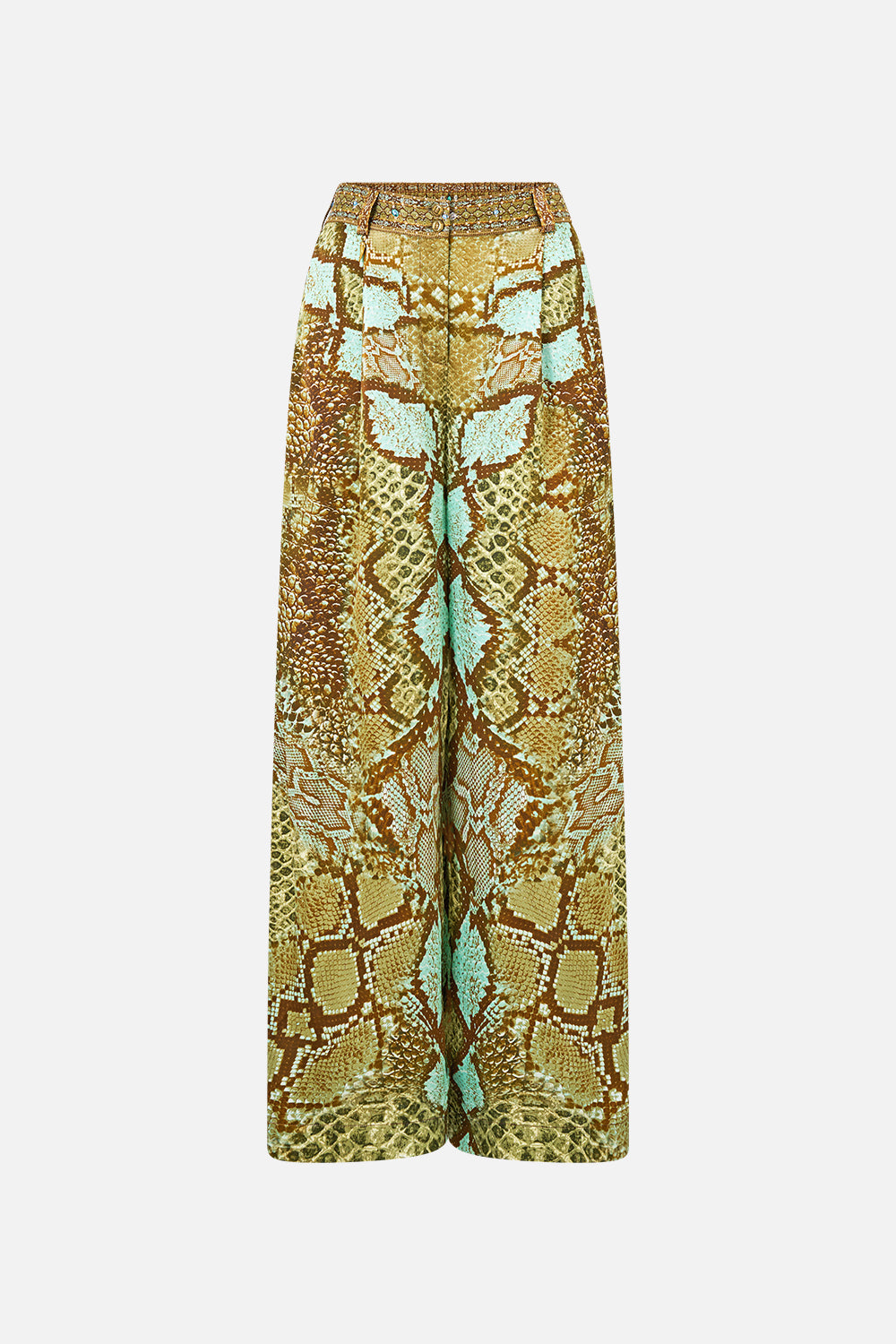 WIDE LEG WAISTED PANT MY SWEET SERPENTINE