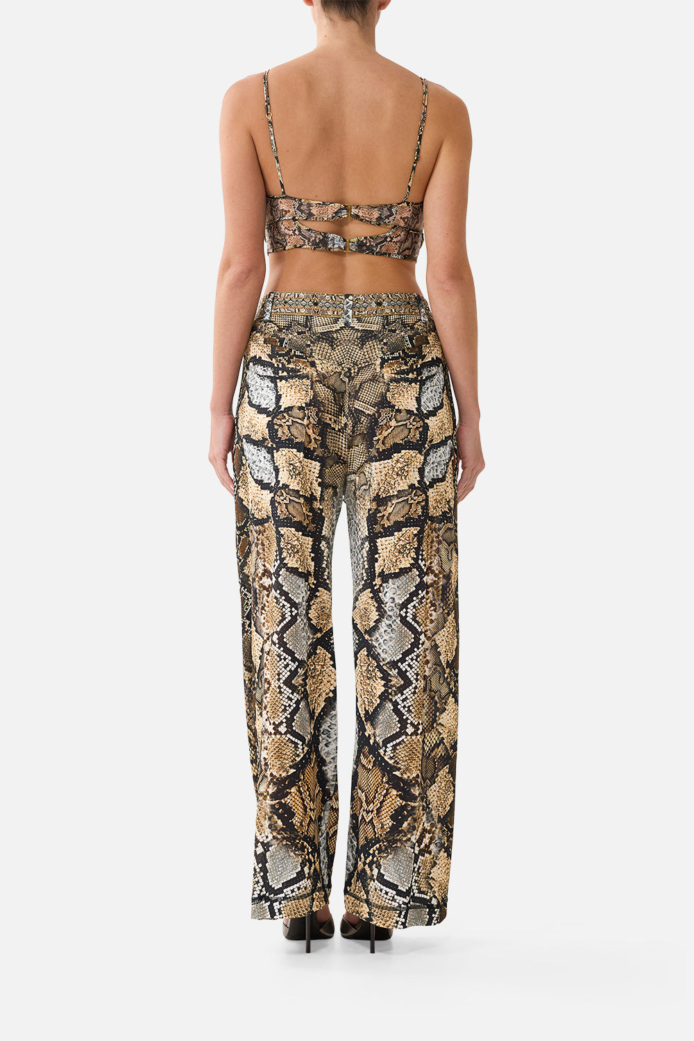 UNDERWIRE CORSET WITH ROULEAU RING TRIM ANIMALIA HEIRLOOMS