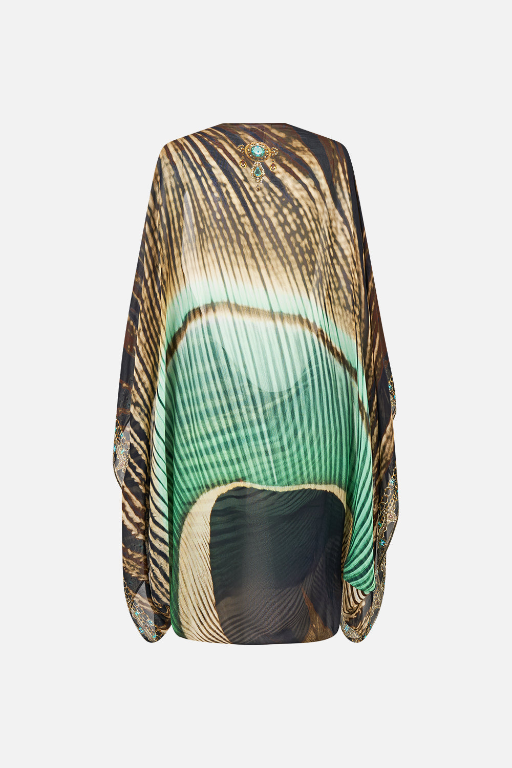SILK CHIFFON SHRUG A WINK TO THE WILD