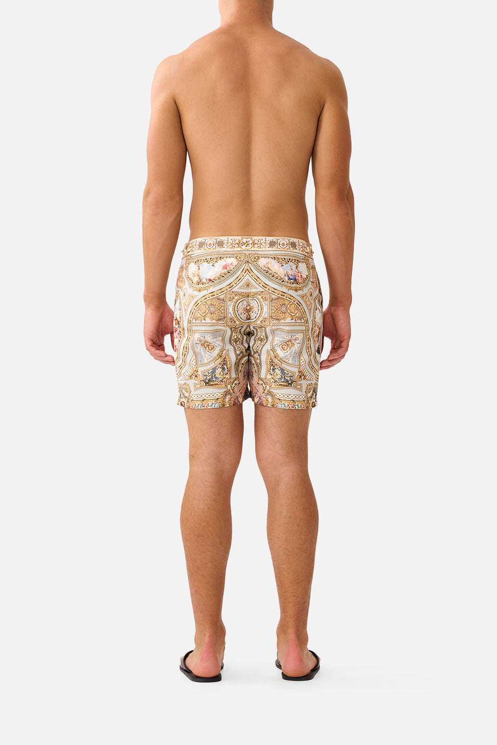 MID LENGTH BOARDSHORT WITH FIXED WAIST QUEEN OF BOHEMIA