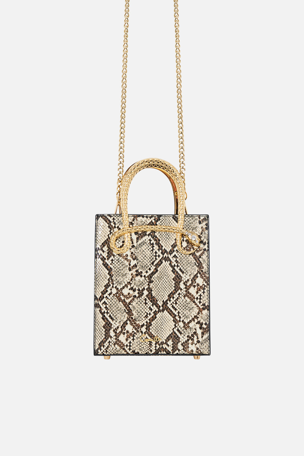MINI NORTH SOUTH TOTE ANIMALIA HEIRLOOMS