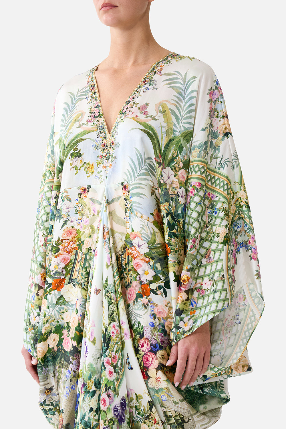 T SHAPE LONG KAFTAN ART FOR THE EMPRESS