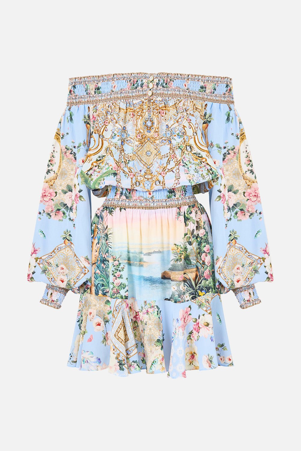 OFF SHOULDER SHORT DRESS SISI SOCIETY