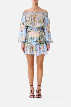 OFF SHOULDER SHORT DRESS SISI SOCIETY