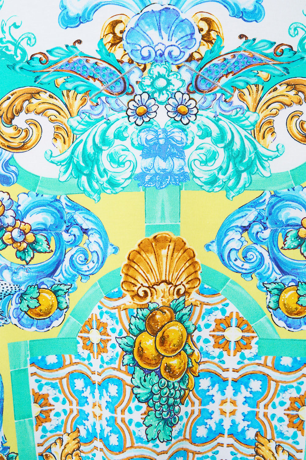 JERSEY HALTER DRESS DIAL UP THE TILES