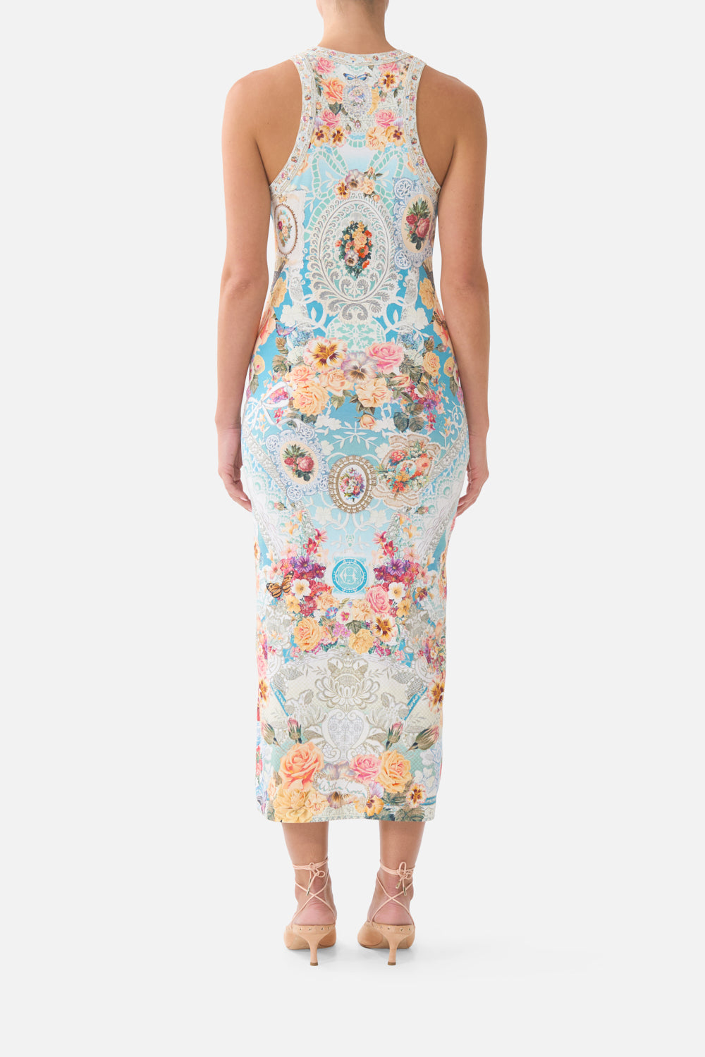 The CAMILLA JERSEY TANK DRESS A TASTE FOR LACE