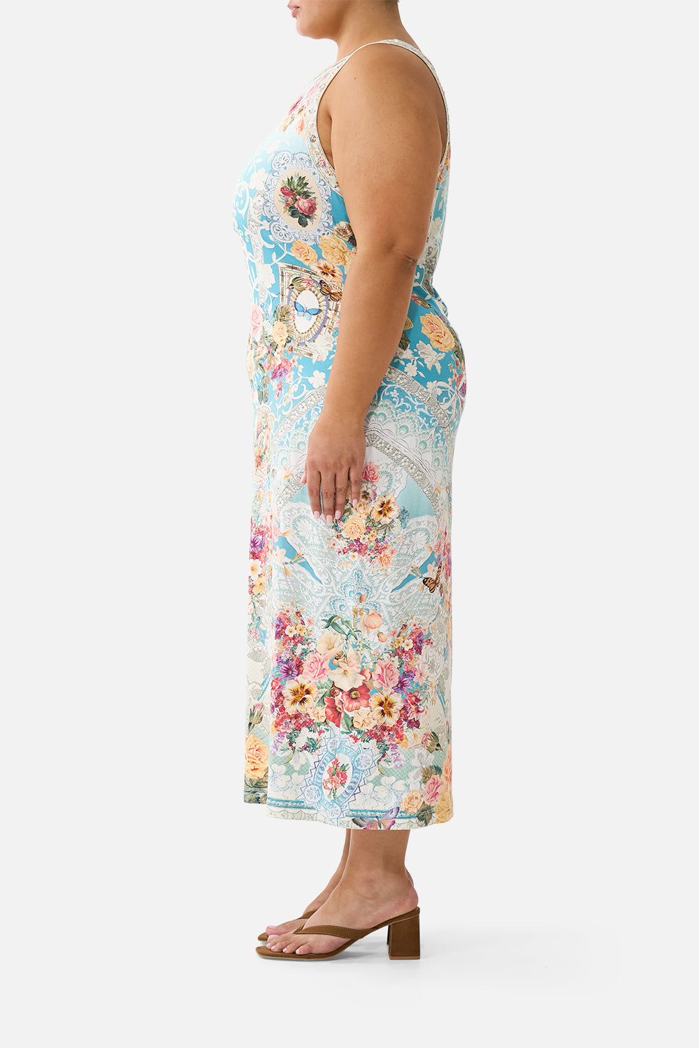 JERSEY TANK DRESS A TASTE FOR LACE