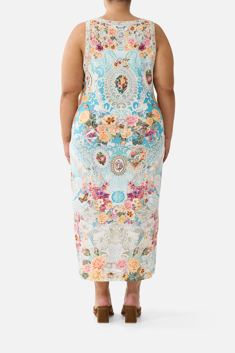 JERSEY TANK DRESS A TASTE FOR LACE