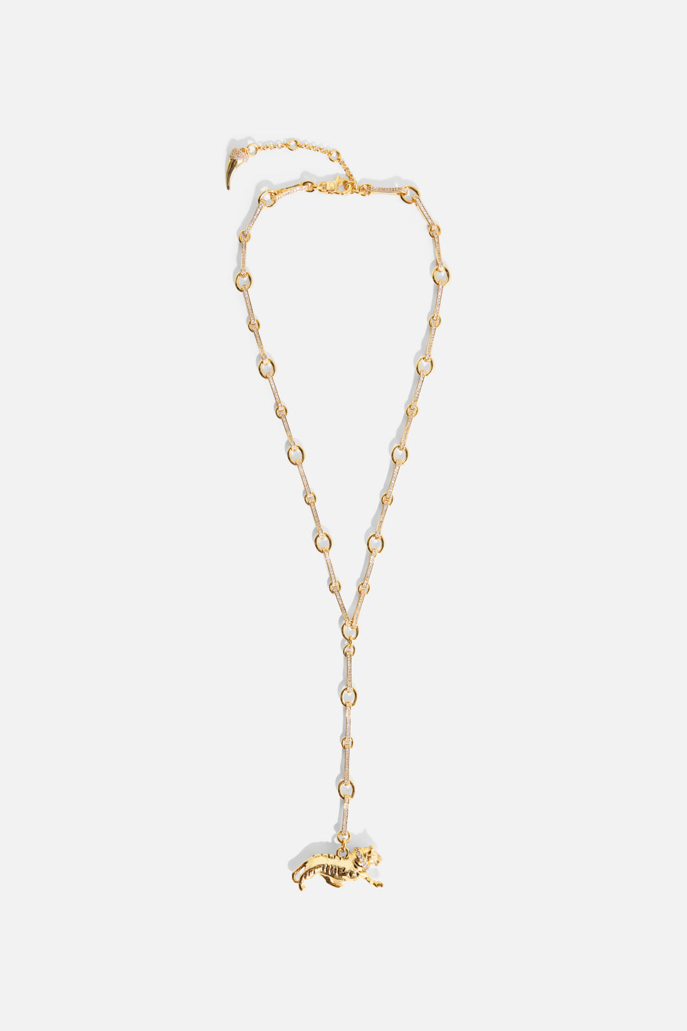 The CAMILLA GILDED REALMS LEOPARD NECKLACE GOLDGOLD