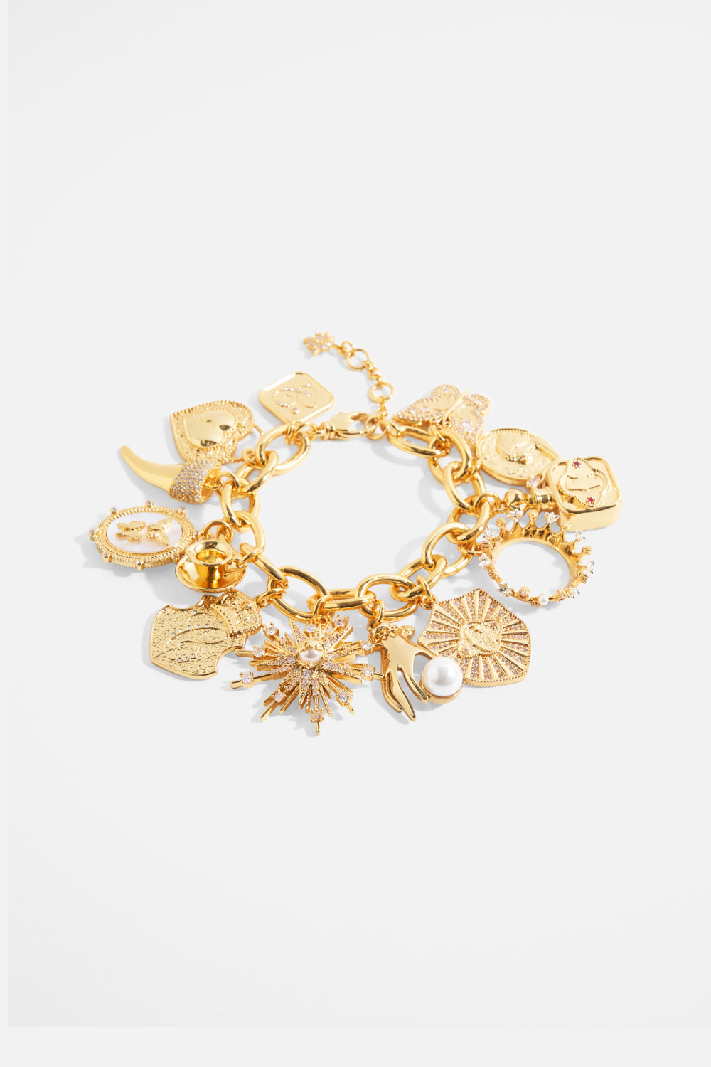 The CAMILLA PALAIS AETHERIA CHARM BRACELET GOLDGOLD