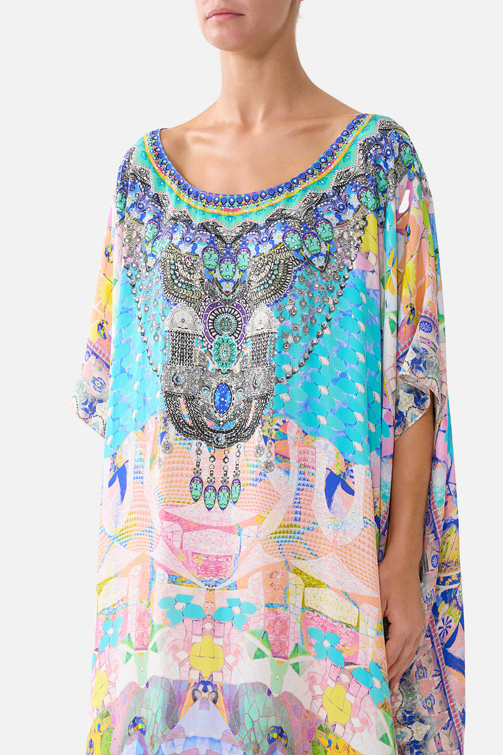 ROUND NECK KAFTAN GAUDI TRIBUTE