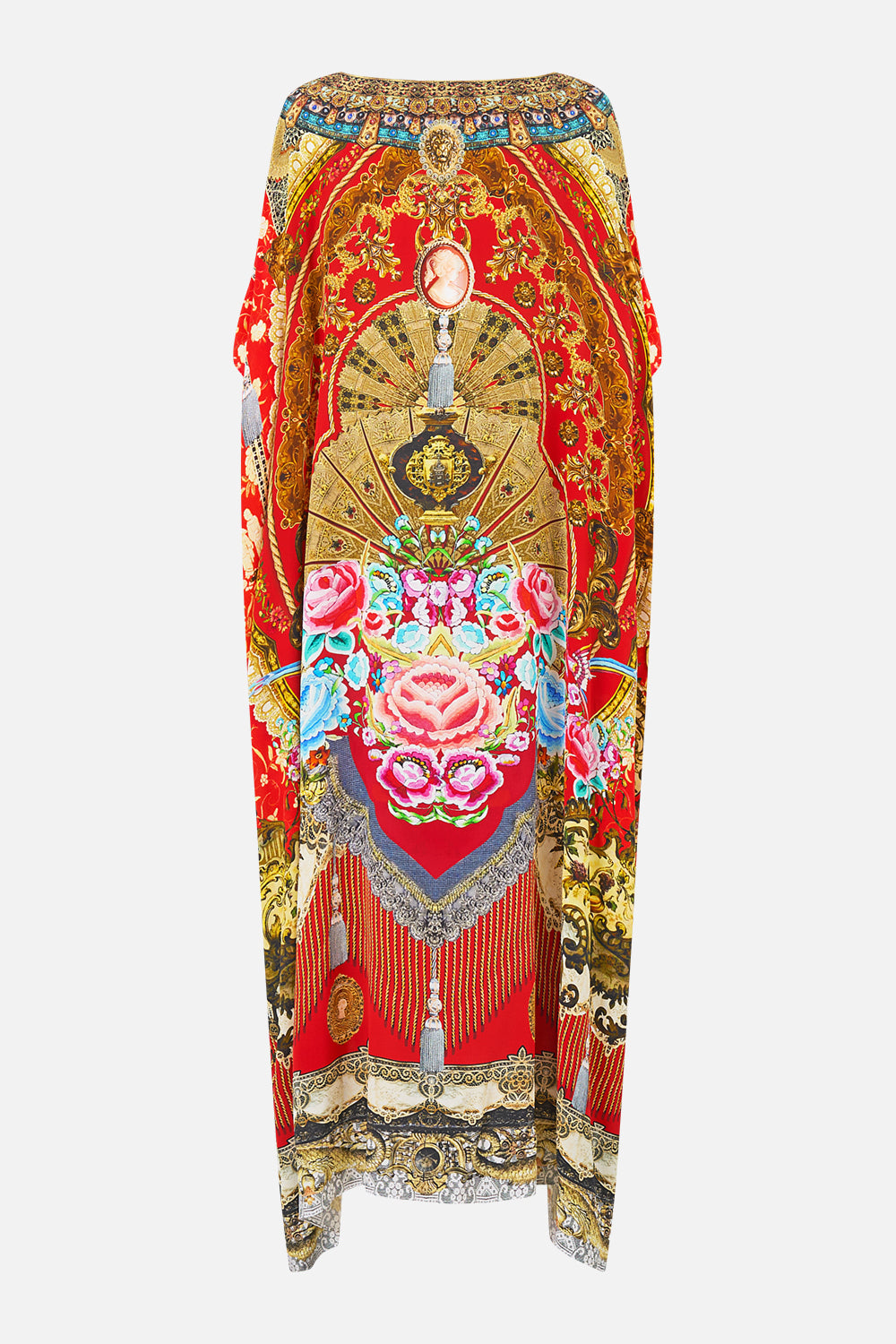 The CAMILLA ROUND NECK KAFTAN CAMEOS DANCE