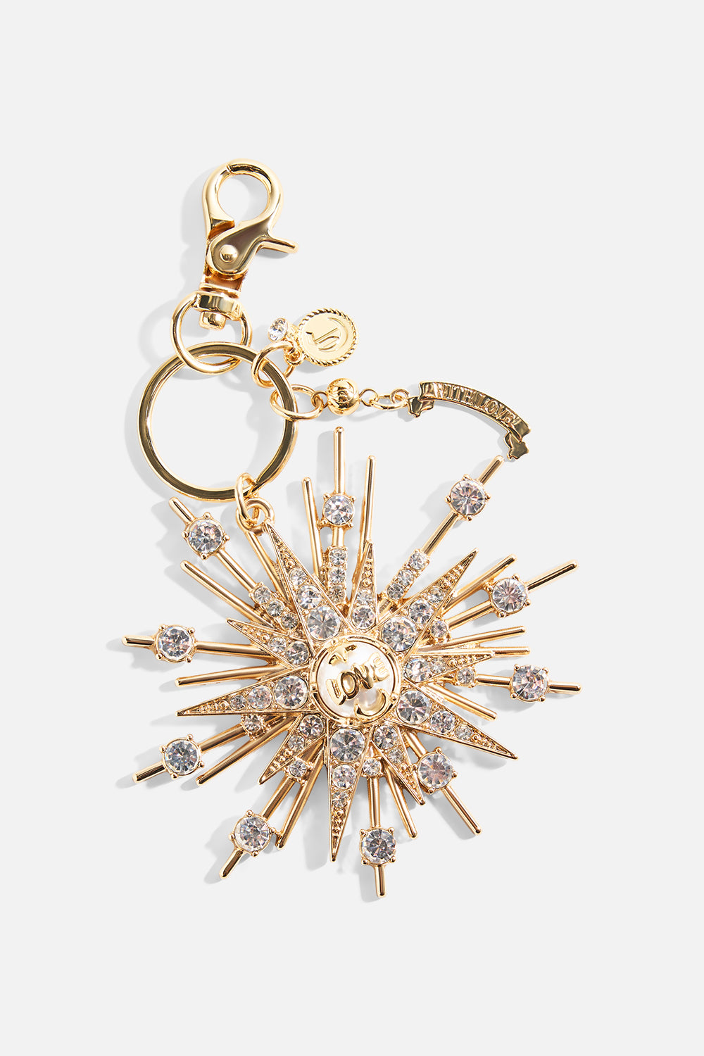 METAL KEYRING GOLD