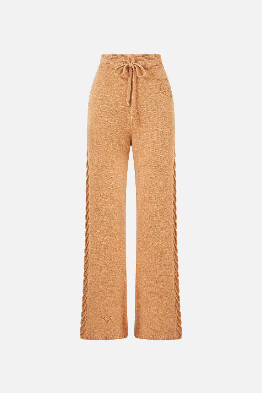 CASHMERE KNIT PANT LEOPARD LIBERTINE