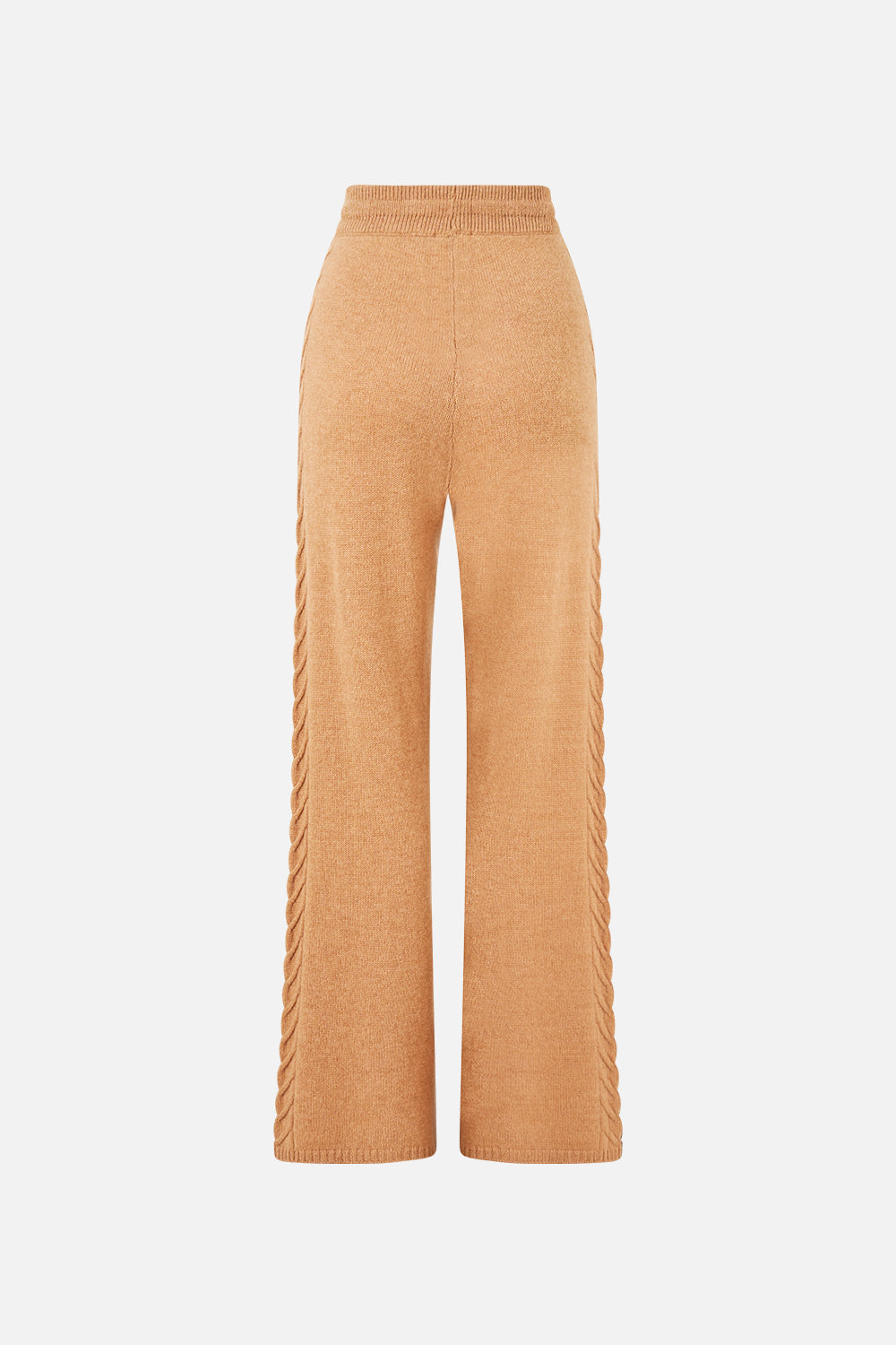 The CAMILLA CASHMERE KNIT PANT LEOPARD LIBERTINE