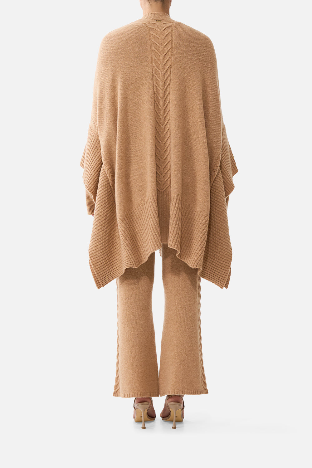 The CAMILLA CASHMERE KNIT OVERSIZED LAYER LEOPARD LIBERTINE