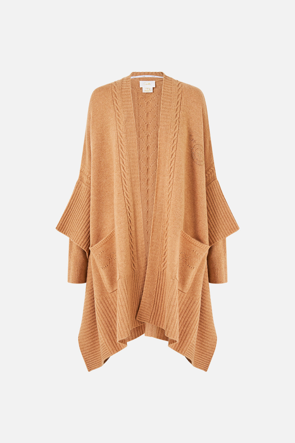 CASHMERE KNIT OVERSIZED LAYER LEOPARD LIBERTINE