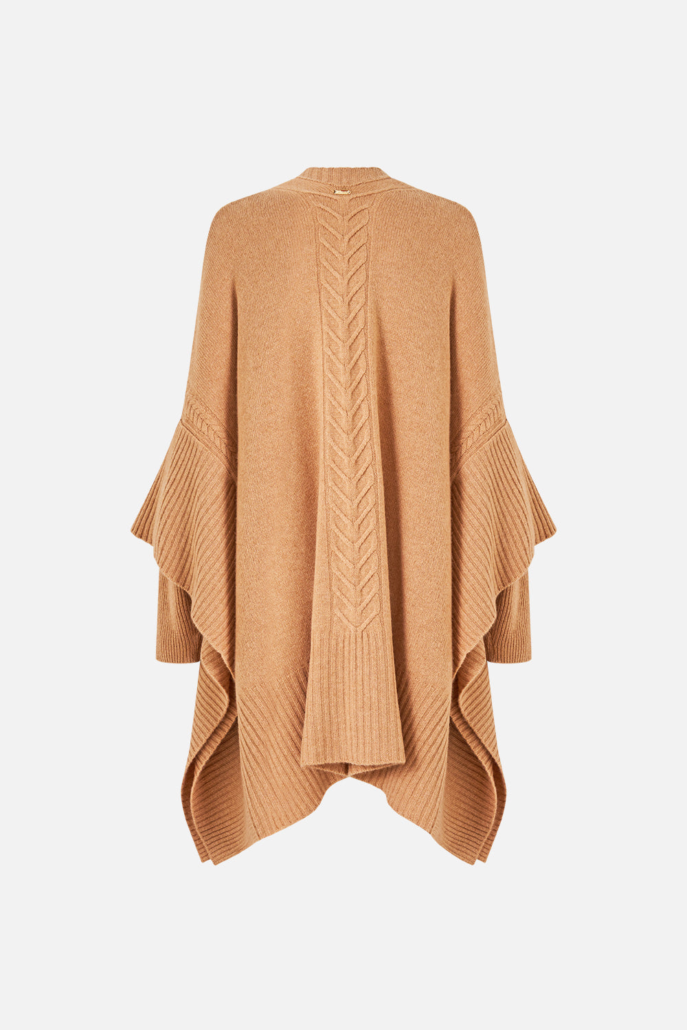 The CAMILLA CASHMERE KNIT OVERSIZED LAYER LEOPARD LIBERTINE