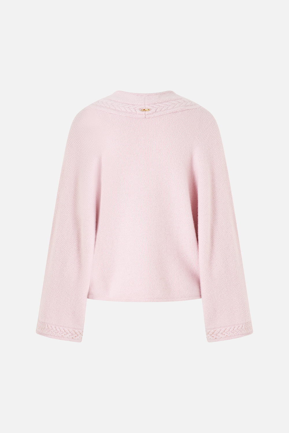 CASHMERE KNIT RELAXED V-NECK SWEATER CHAMBER OF BLOOMS